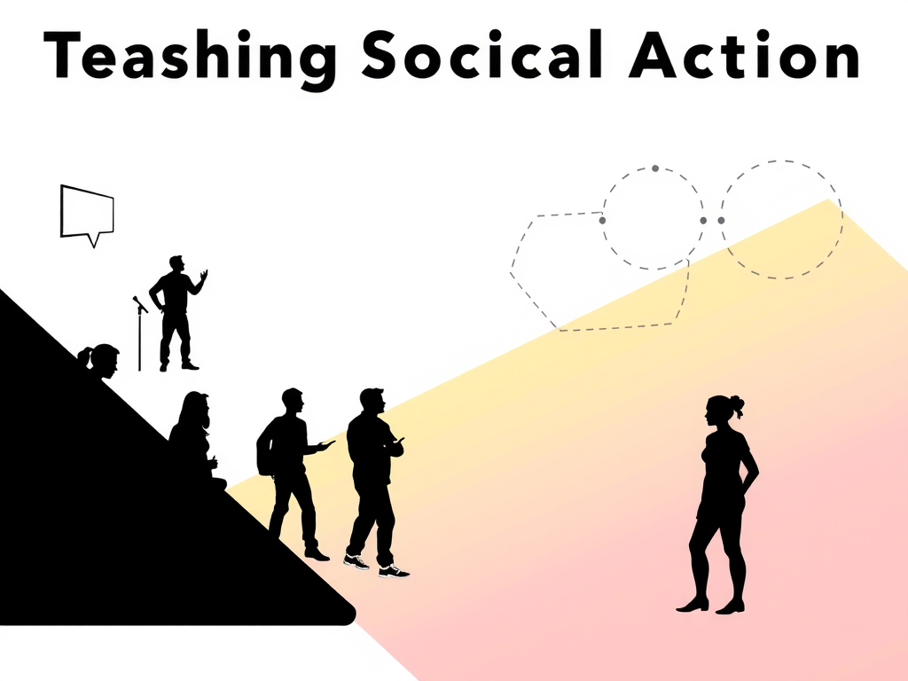 Cover-Bild für "Teaching Social Action" als Initial für partizipative Hochschullehre